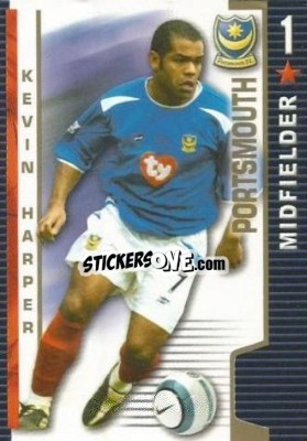 Sticker Kevin Harper - Shoot Out Premier League 2004-2005 - Magicboxint
