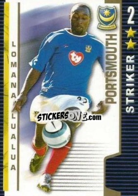 Sticker Lomana Lualua - Shoot Out Premier League 2004-2005 - Magicboxint