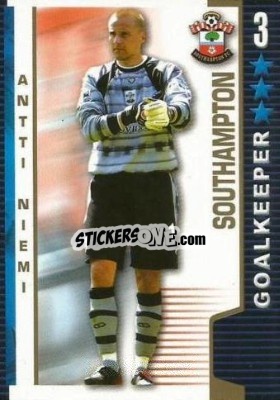 Sticker Antti Niemi - Shoot Out Premier League 2004-2005 n. 307 - Magicboxint