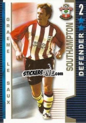 Sticker Graeme Le Saux - Shoot Out Premier League 2004-2005 n. 308 - Magicboxint