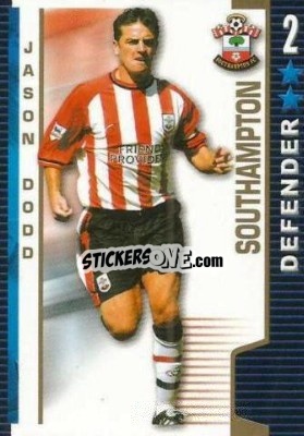 Sticker Jason Dodd - Shoot Out Premier League 2004-2005 - Magicboxint