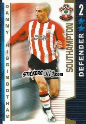 Sticker Danny Higginbotham - Shoot Out Premier League 2004-2005 - Magicboxint