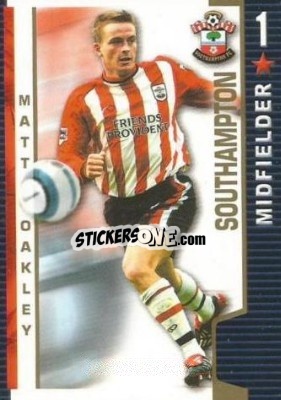 Sticker Matt Oakley - Shoot Out Premier League 2004-2005 - Magicboxint