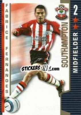 Sticker Fabrice Fernandes - Shoot Out Premier League 2004-2005 n. 314 - Magicboxint