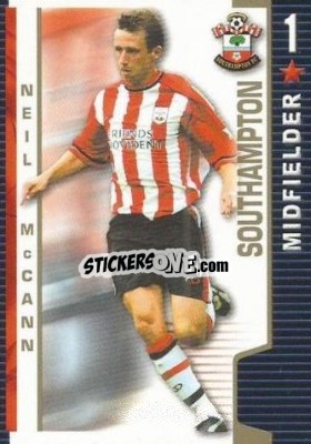 Sticker Neil McCann - Shoot Out Premier League 2004-2005 - Magicboxint