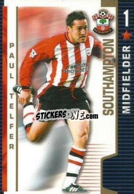 Sticker Paul Telfer - Shoot Out Premier League 2004-2005 n. 317 - Magicboxint