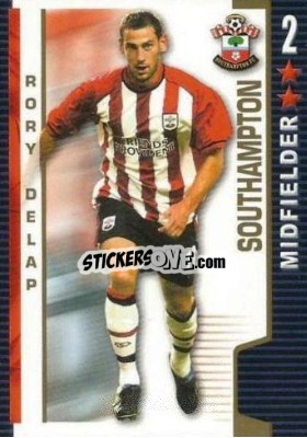 Cromo Rory Delap - Shoot Out Premier League 2004-2005 - Magicboxint