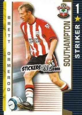 Sticker Brett Ormerod - Shoot Out Premier League 2004-2005 - Magicboxint