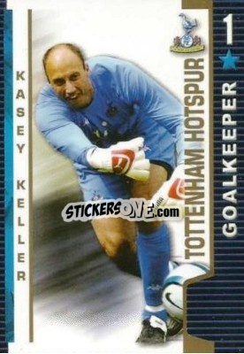 Sticker Kasey Keller - Shoot Out Premier League 2004-2005 n. 325 - Magicboxint