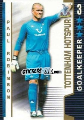 Sticker Paul Robinson - Shoot Out Premier League 2004-2005 n. 326 - Magicboxint