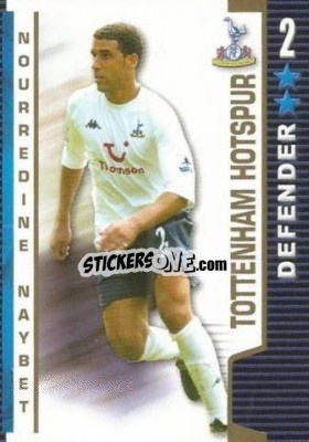 Figurina Noureddine Naybet - Shoot Out Premier League 2004-2005 - Magicboxint