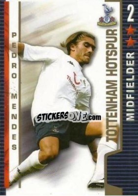 Sticker Pedro Mendes - Shoot Out Premier League 2004-2005 - Magicboxint