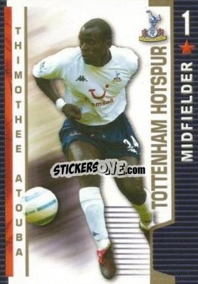 Sticker Thimothee Atouba - Shoot Out Premier League 2004-2005 - Magicboxint