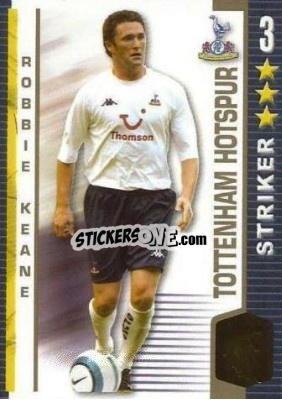 Sticker Robbie Keane - Shoot Out Premier League 2004-2005 n. 340 - Magicboxint