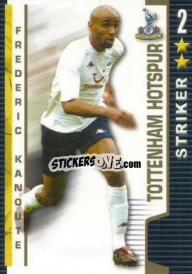 Sticker Frederic Kanoute - Shoot Out Premier League 2004-2005 - Magicboxint