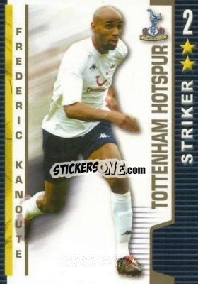 Sticker Frederic Kanoute - Shoot Out Premier League 2004-2005 n. 342 - Magicboxint