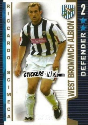 Sticker Riccardo Scimeca - Shoot Out Premier League 2004-2005 - Magicboxint