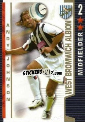 Sticker Andy Johnson - Shoot Out Premier League 2004-2005 n. 353 - Magicboxint