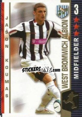 Sticker Jason Koumas - Shoot Out Premier League 2004-2005 - Magicboxint