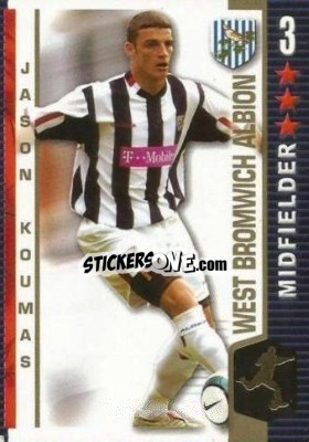 Sticker Jason Koumas - Shoot Out Premier League 2004-2005 n. 355 - Magicboxint