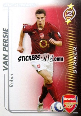 Sticker Robin van Persie - Shoot Out Premier League 2005-2006 n. 17 - Magicboxint