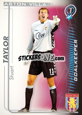 Sticker Stuart Taylor - Shoot Out Premier League 2005-2006 n. 19 - Magicboxint