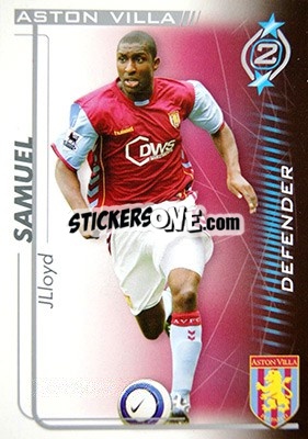 Sticker Jlloyd Samuel - Shoot Out Premier League 2005-2006 - Magicboxint