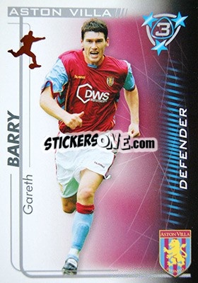 Sticker Gareth Barry - Shoot Out Premier League 2005-2006 - Magicboxint