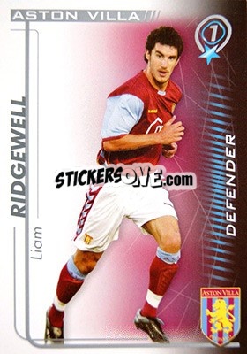 Sticker Liam Ridgewell - Shoot Out Premier League 2005-2006 n. 26 - Magicboxint