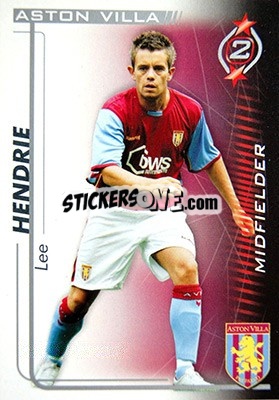 Sticker Lee Hendrie - Shoot Out Premier League 2005-2006 n. 28 - Magicboxint