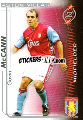 Sticker Gavin McCann - Shoot Out Premier League 2005-2006 - Magicboxint