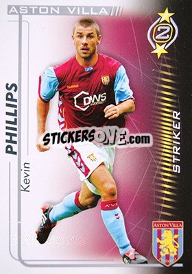 Sticker Kevin Phillips - Shoot Out Premier League 2005-2006 n. 33 - Magicboxint
