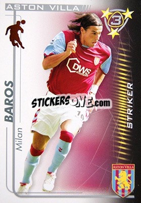 Cromo Milan Baros - Shoot Out Premier League 2005-2006 - Magicboxint
