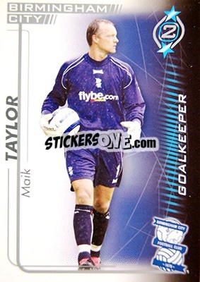 Sticker Maik Taylor - Shoot Out Premier League 2005-2006 n. 37 - Magicboxint
