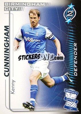 Sticker Kenny Cunningham - Shoot Out Premier League 2005-2006 - Magicboxint
