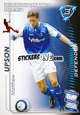 Sticker Matthew Upson - Shoot Out Premier League 2005-2006 n. 41 - Magicboxint
