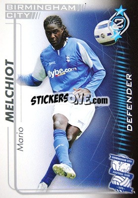 Sticker Mario Melchiot - Shoot Out Premier League 2005-2006 n. 43 - Magicboxint