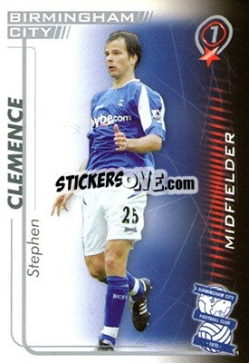 Sticker Stephen Clemence - Shoot Out Premier League 2005-2006 n. 50 - Magicboxint