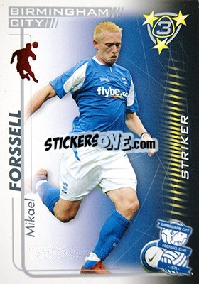 Sticker Mikael Forssell - Shoot Out Premier League 2005-2006 - Magicboxint