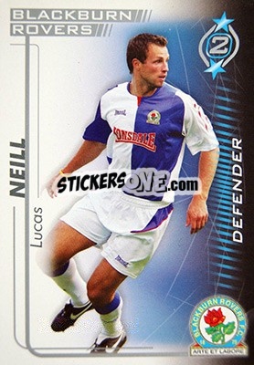 Sticker Lucas Neill - Shoot Out Premier League 2005-2006 n. 56 - Magicboxint