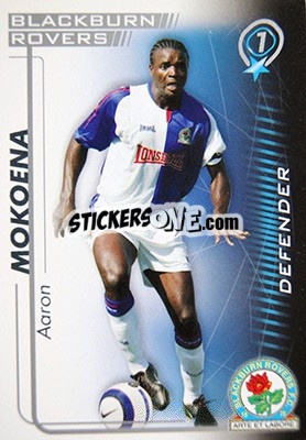 Sticker Aaron Mokoena - Shoot Out Premier League 2005-2006 n. 57 - Magicboxint