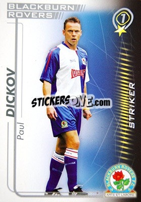 Sticker Paul Dickov - Shoot Out Premier League 2005-2006 - Magicboxint