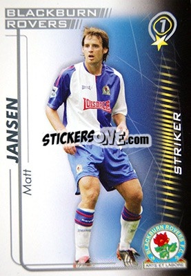 Sticker Matt Jansen - Shoot Out Premier League 2005-2006 - Magicboxint
