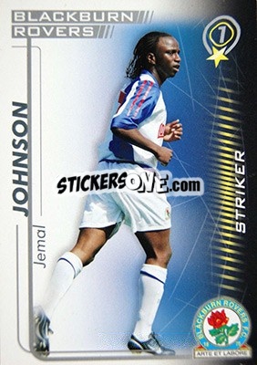 Cromo Jemal Johnson - Shoot Out Premier League 2005-2006 - Magicboxint