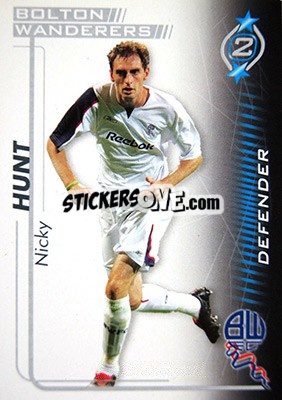 Sticker Nicky Hunt - Shoot Out Premier League 2005-2006 - Magicboxint