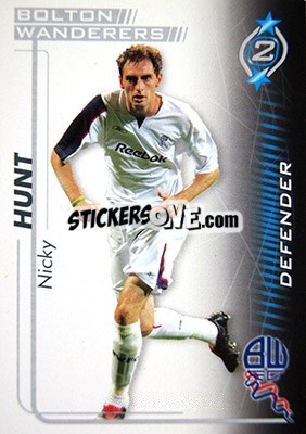 Sticker Nicky Hunt - Shoot Out Premier League 2005-2006 n. 76 - Magicboxint