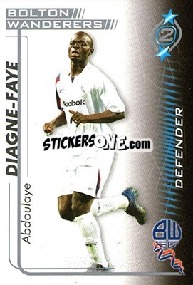 Sticker Abdoulaye Diagne-Faye - Shoot Out Premier League 2005-2006 - Magicboxint