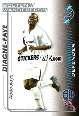 Sticker Abdoulaye Diagne-Faye - Shoot Out Premier League 2005-2006 n. 79 - Magicboxint