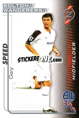 Cromo Gary Speed - Shoot Out Premier League 2005-2006 - Magicboxint