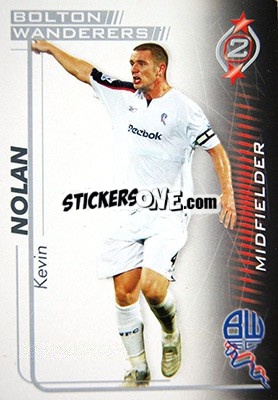 Sticker Kevin Nolan - Shoot Out Premier League 2005-2006 - Magicboxint
